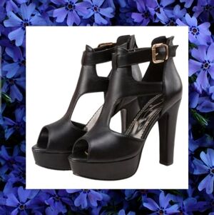 GLADIATOR HIGH HEELS size 10.5 / 43